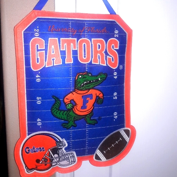 NCAA Wall Decor Florida Gators Football Wall Decor Poshmark